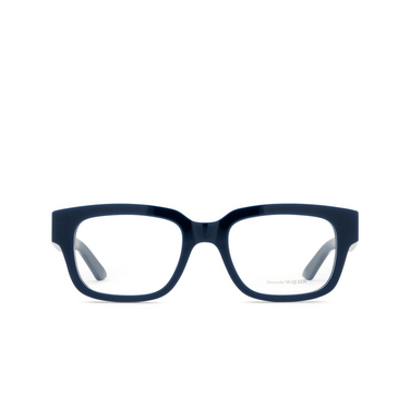 Alexander McQueen AM0454O Eyeglasses 003 blue - front view