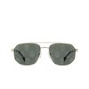 Gafas de sol Alexander McQueen AM0458S 004 silver - Miniatura del producto 1/4