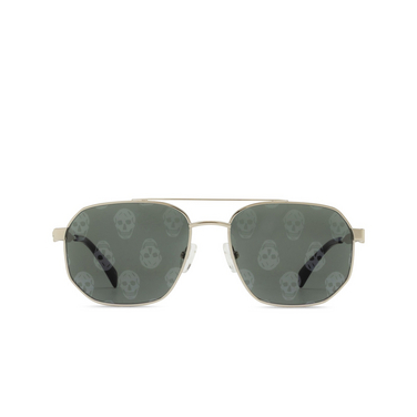Alexander McQueen AM0458S Sunglasses 004 silver - front view