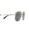 Gafas de sol Alexander McQueen AM0458S 004 silver - Miniatura del producto 3/4