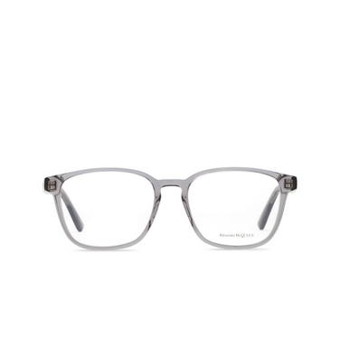 Gafas graduadas Alexander McQueen AM0462O 003 grey - Vista delantera