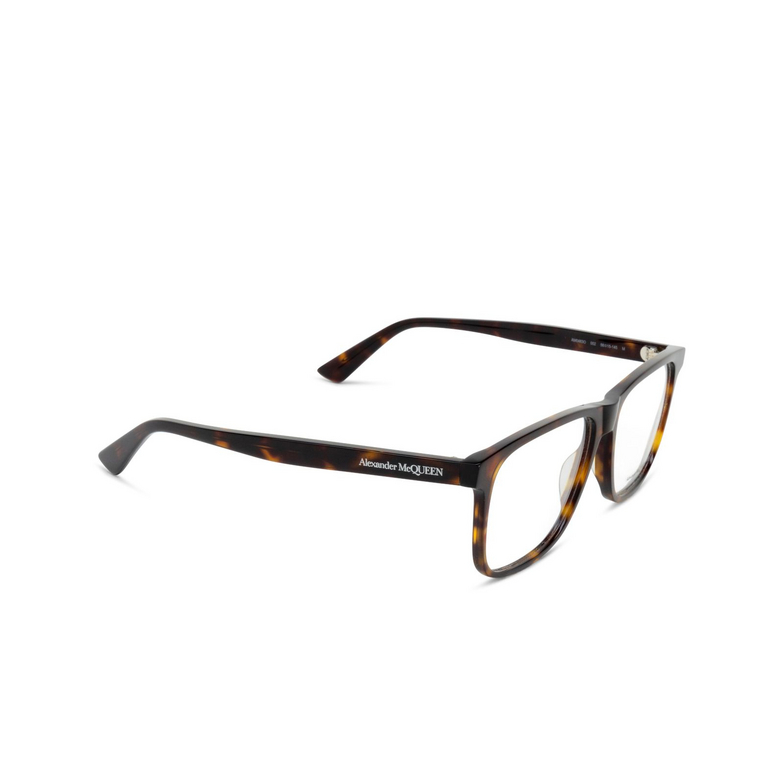 Alexander McQueen AM0463O Eyeglasses 002 havana - 2/4