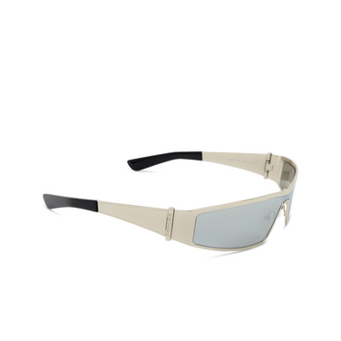 Alexander McQueen AM0491S Sunglasses 002 silver - three-quarters view