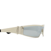 Alexander McQueen AM0491S Sunglasses 002 silver - product thumbnail 3/4