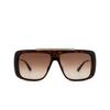 Alexander McQueen AM0492S Sunglasses 003 havana - product thumbnail 1/4