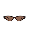 Alexander McQueen AM0493S Sunglasses 002 havana - product thumbnail 1/4