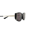 Alexander McQueen AM0494SA Sunglasses 001 black - product thumbnail 3/4