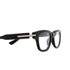 Alexander McQueen AM0497O Eyeglasses 001 black - product thumbnail 3/4