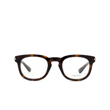 Gafas graduadas Alexander McQueen AM0498O 002 havana - Vista delantera