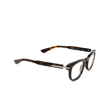 Gafas graduadas Alexander McQueen AM0498O 002 havana - Vista tres cuartos