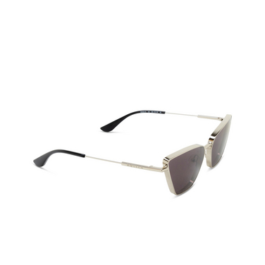 Alexander McQueen AM0501S Sunglasses 001 silver - three-quarters view