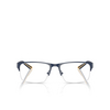 Occhiali da vista Armani Exchange AX1068 6099 matte blue - anteprima prodotto 1/3