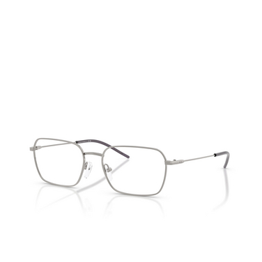 Occhiali da vista Armani Exchange AX1072 6003 shiny gunmetal - tre quarti