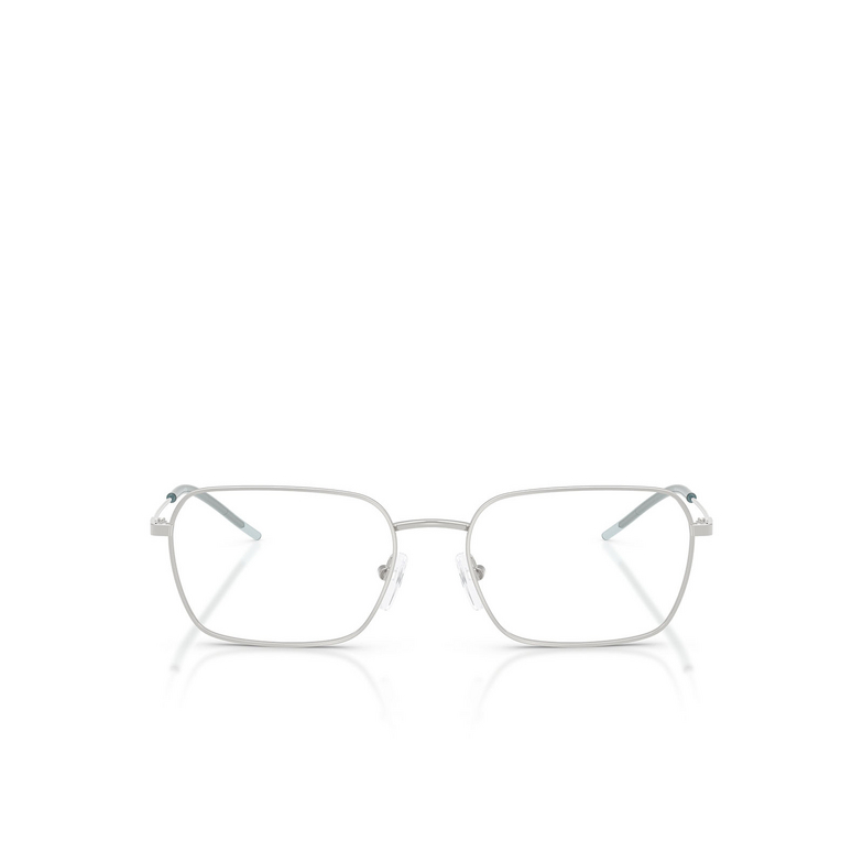Armani Exchange AX1072 Eyeglasses 6045 shiny silver - 1/3