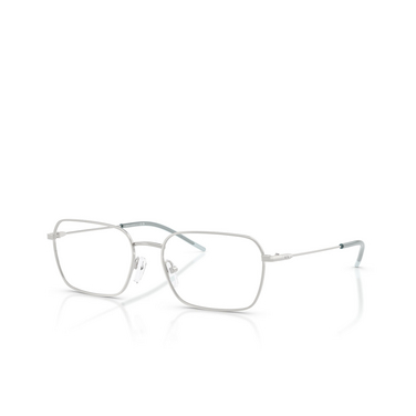 Occhiali da vista Armani Exchange AX1072 6045 shiny silver - tre quarti