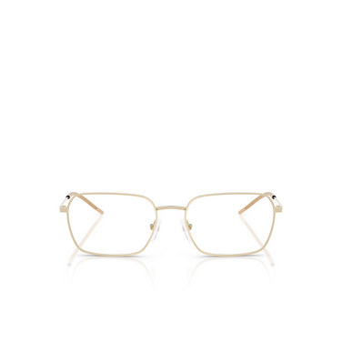 Occhiali da vista Armani Exchange AX1072 6110 shiny pale gold - frontale
