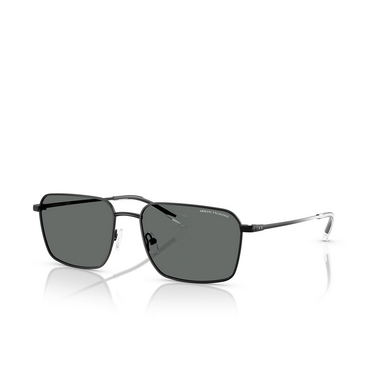 Gafas de sol Armani Exchange AX2053S 600087 matte black - Vista tres cuartos