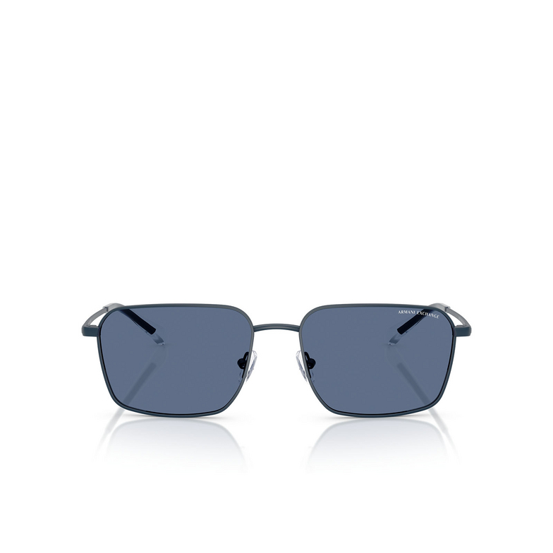 Armani Exchange AX2053S Sunglasses 609980 matte blue - 1/3