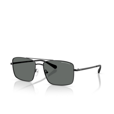 Armani Exchange AX2054S 600087 matte black - Vue trois quarts