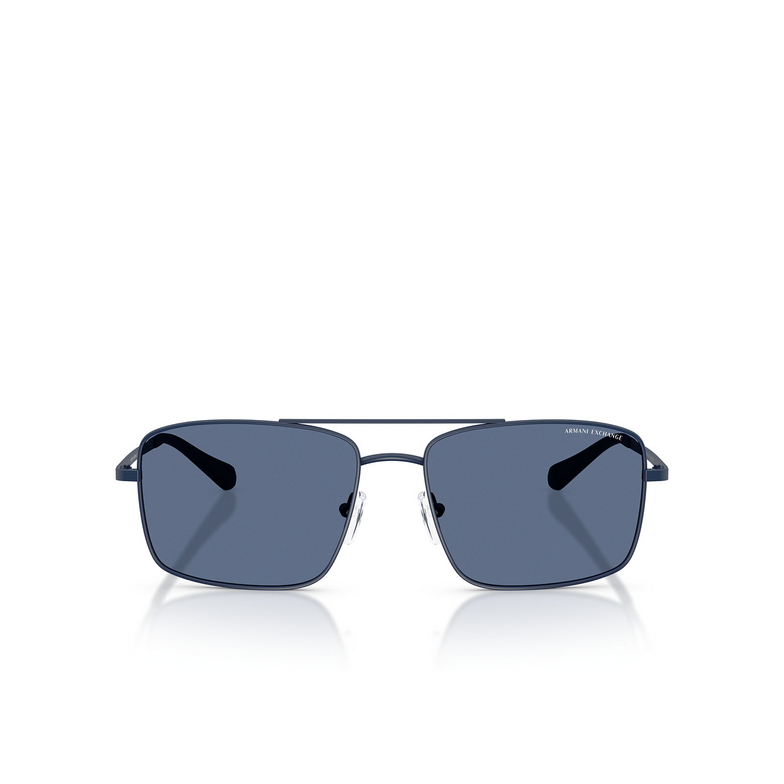 Gafas de sol Armani Exchange AX2054S 609980 matte blue - 1/3