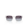 Armani Exchange AX2055S Sunglasses 60038G shiny gunmetal - product thumbnail 1/3