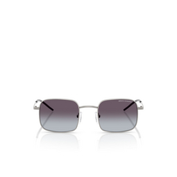 Armani Exchange AX2055S Sunglasses 60038G shiny gunmetal
