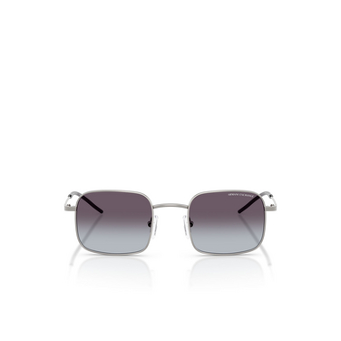 Armani Exchange AX2055S Sunglasses 60038G shiny gunmetal - front view