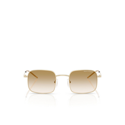Armani Exchange AX2055S Sunglasses 611013 shiny pale gold