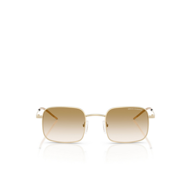 Armani Exchange AX2055S Sunglasses 611013 shiny pale gold - front view