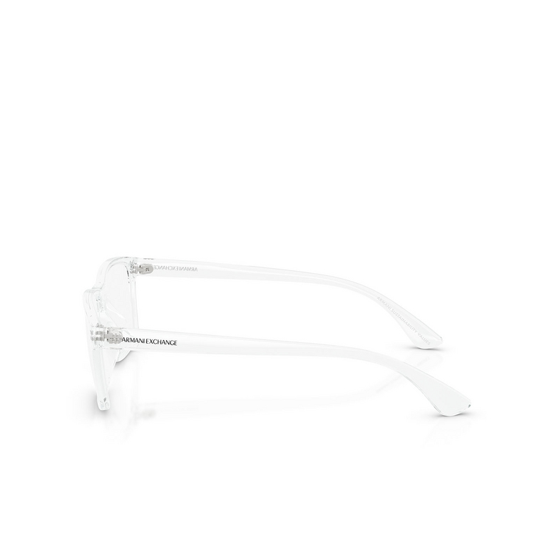 Gafas graduadas Armani Exchange AX3083U 8235 shiny crystal - 3/3