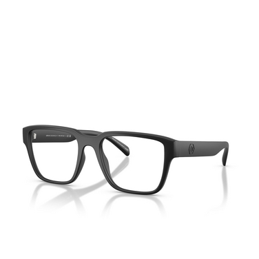 Occhiali da vista Armani Exchange AX3123U 8078 matte black - tre quarti