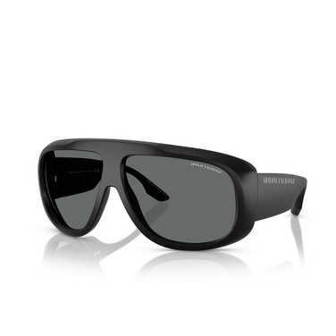 Armani Exchange AX4143SU Sunglasses 808787 matte black - three-quarters view