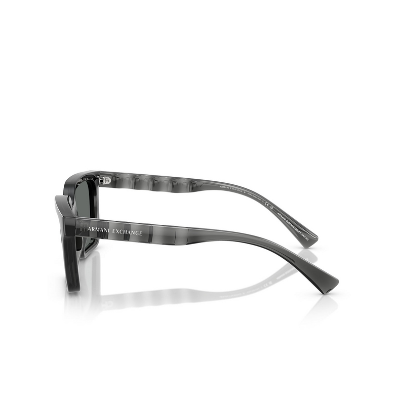 Armani Exchange AX4147S Sonnenbrillen 835687 shiny transparent grey - 3/3