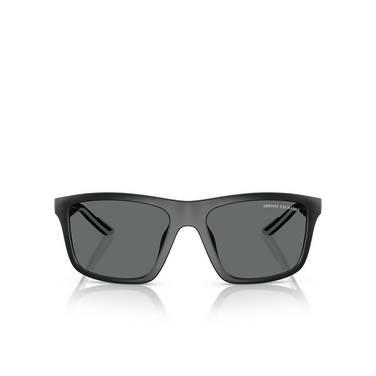 Lunettes de soleil Armani Exchange AX4149SU 805887 matte black - Vue de face