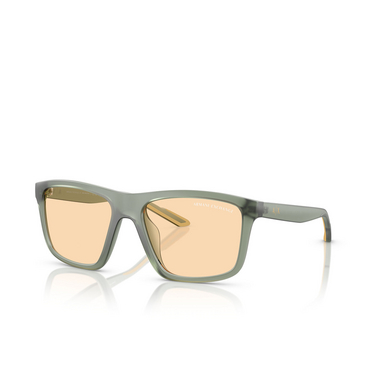 Armani Exchange AX4149SU Sonnenbrillen 8362/7 matt opalescent green - Dreiviertelansicht