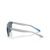 Lunettes de soleil Armani Exchange AX4149SU 836380 matt opalescent grey - Vignette du produit 3/3