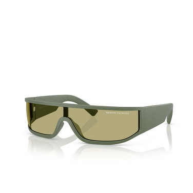 Armani Exchange AX4153SU Sonnenbrillen 837082 matte green - Dreiviertelansicht