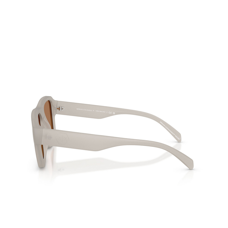 Armani Exchange AX4154SU Sunglasses 8372OK matte opal grey - 3/3