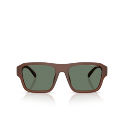 Armani Exchange AX4154SU Sunglasses 837371 matte opal brown