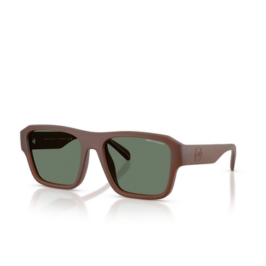 Armani Exchange AX4154SU Sunglasses 837371 matte opal brown - three-quarters view