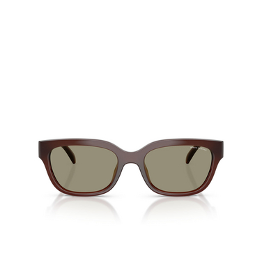 Gafas de sol Armani Exchange AX4155SU 837373 shiny opal brown - Vista delantera