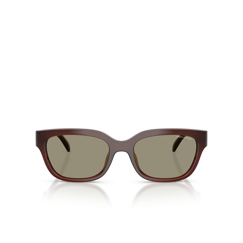 Gafas de sol Armani Exchange AX4155SU 837373 shiny opal brown - 1/3