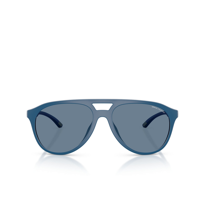 Gafas de sol Armani Exchange AX4156SU 837680 matte dark blue - 1/3