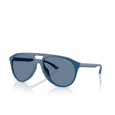 Armani Exchange AX4156SU Sonnenbrillen 837680 matte dark blue - Dreiviertelansicht