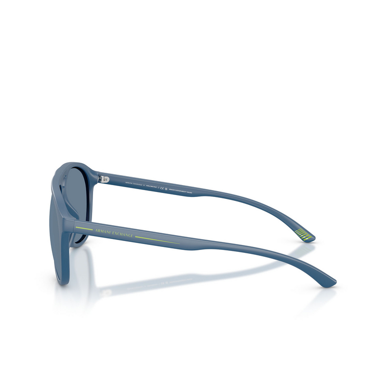 Gafas de sol Armani Exchange AX4156SU 837680 matte dark blue - 3/3