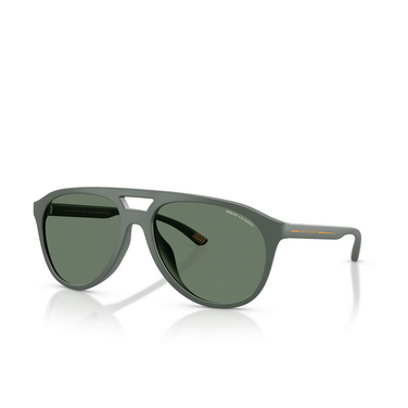 Armani Exchange AX4156SU Sonnenbrillen 837771 matte dark green - Dreiviertelansicht