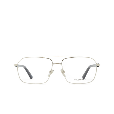 Lunettes de vue Balenciaga BB0248O 001 silver - Vue de face