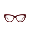 Balenciaga BB0326O Eyeglasses 004 burgundy - product thumbnail 1/4