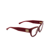 Balenciaga BB0326O Eyeglasses 004 burgundy - product thumbnail 2/4