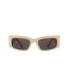 Lunettes de soleil Balenciaga BB0328S 007 beige - Vignette du produit 1/4